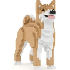 Jekca Games-- Korean Jindo 01 - Lego - Sculpture - Construction - 4D - Brick Animals - Toys - Avvenice