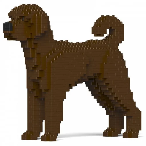 Jekca Games-- Labradoodle 01-M03 - Big - Lego - Sculpture - Construction - 4D - Brick Animals - Toys - Avvenice