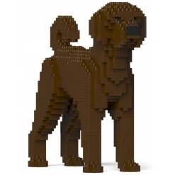 Jekca Games-- Labradoodle 01-M03 - Big - Lego - Sculpture - Construction - 4D - Brick Animals - Toys - Avvenice