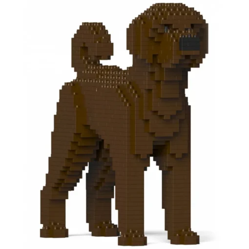 Jekca Games-- Labradoodle 01-M03 - Big - Lego - Sculpture - Construction - 4D - Brick Animals - Toys - Avvenice