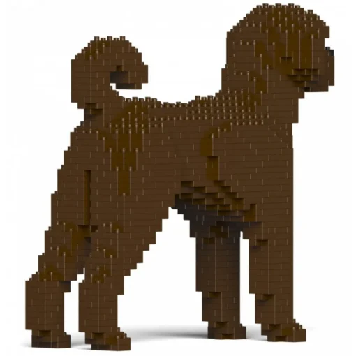 Jekca Games-- Labradoodle 01-M03 - Big - Lego - Sculpture - Construction - 4D - Brick Animals - Toys - Avvenice