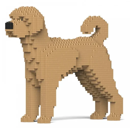 Jekca Games-- Labradoodle 01S-M02 - Lego - Sculpture - Construction - 4D - Brick Animals - Toys - Avvenice
