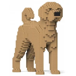 Jekca Games-- Labradoodle 01S-M02 - Lego - Sculpture - Construction - 4D - Brick Animals - Toys - Avvenice