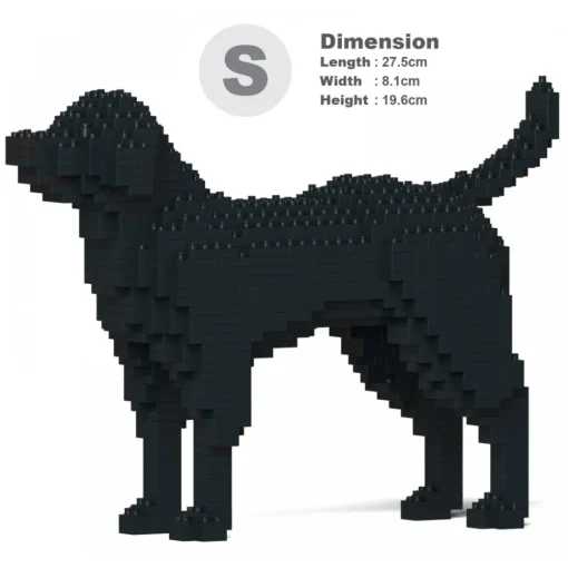 Jekca Games-- Labrador Retriever 01S-M03 - Lego - Sculpture - Construction - 4D - Brick Animals - Toys - Avvenice