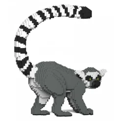 Jekca Games-- Lemur 01S - Lego - Sculpture - Construction - 4D - Brick Animals - Toys - Avvenice