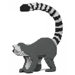 Jekca Games-- Lemur 01S - Lego - Sculpture - Construction - 4D - Brick Animals - Toys - Avvenice