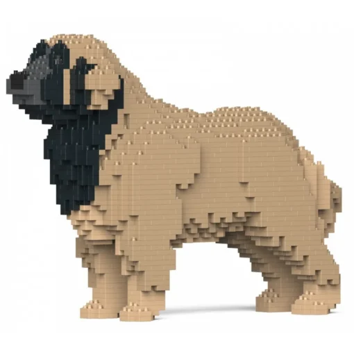 Jekca Games-- Leonberger 01-M02 - Big - Lego - Sculpture - Construction - 4D - Brick Animals - Toys - Avvenice