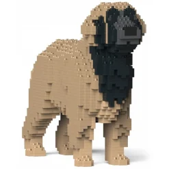 Jekca Games-- Leonberger 01-M02 - Big - Lego - Sculpture - Construction - 4D - Brick Animals - Toys - Avvenice