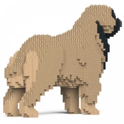 Jekca Games-- Leonberger 01-M02 - Big - Lego - Sculpture - Construction - 4D - Brick Animals - Toys - Avvenice