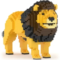 Jekca Games-- Lion 01 - Big - Lego - Sculpture - Construction - 4D - Brick Animals - Toys - Avvenice