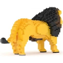 Jekca Games-- Lion 01 - Big - Lego - Sculpture - Construction - 4D - Brick Animals - Toys - Avvenice
