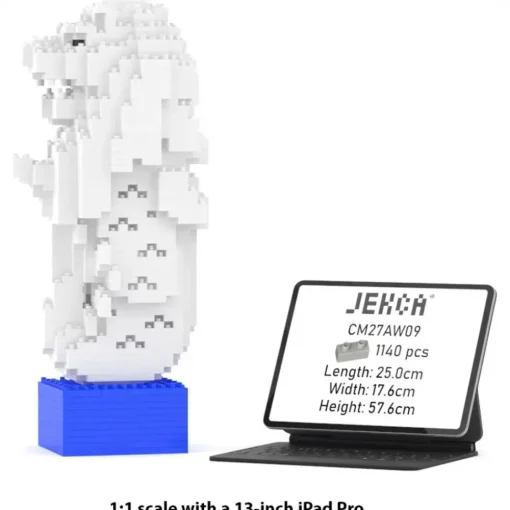 Jekca Games-- Merlion 01 - Big - Lego - Sculpture - Construction - 4D - Brick Animals - Toys - Avvenice