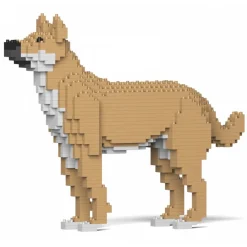Jekca Games-- Mongrel 01-M01 - Big - Lego - Sculpture - Construction - 4D - Brick Animals - Toys - Avvenice