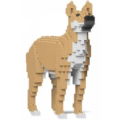 Jekca Games-- Mongrel 01-M01 - Big - Lego - Sculpture - Construction - 4D - Brick Animals - Toys - Avvenice