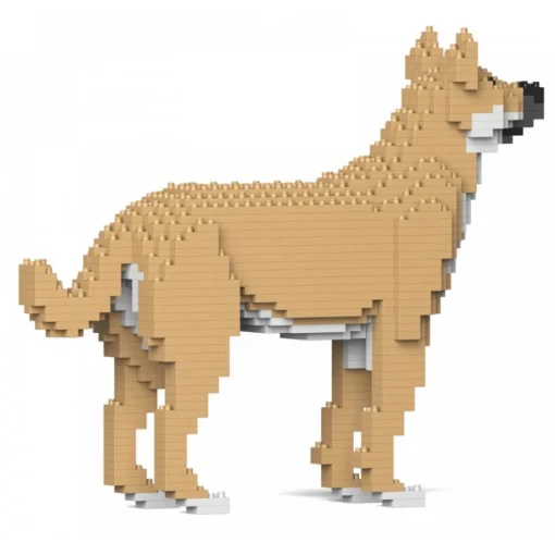 Jekca Games-- Mongrel 01-M01 - Big - Lego - Sculpture - Construction - 4D - Brick Animals - Toys - Avvenice