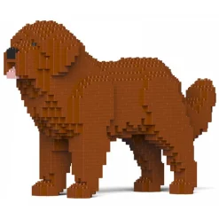 Jekca Games-- Newfoundland Dog 01-M01 - Big - Lego - Sculpture - Construction - 4D - Brick Animals - Toys - Avvenice