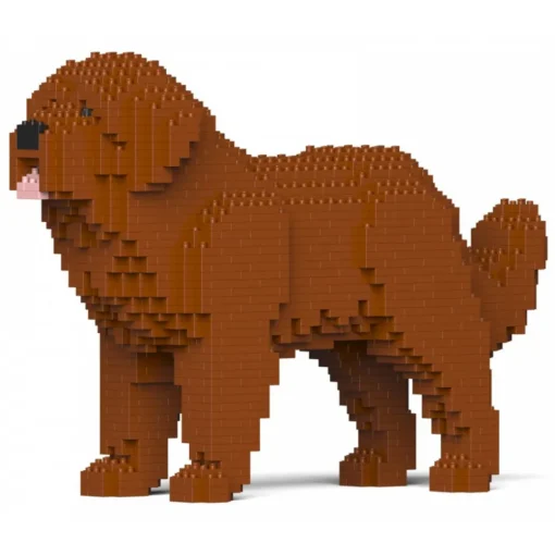 Jekca Games-- Newfoundland Dog 01-M01 - Big - Lego - Sculpture - Construction - 4D - Brick Animals - Toys - Avvenice