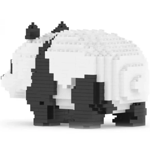 Jekca Games-- Panda 02 - Big - Lego - Sculpture - Construction - 4D - Brick Animals - Toys - Avvenice
