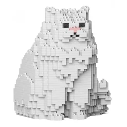 Jekca Games-- Persian Cat 01S-M01 - Lego - Sculpture - Construction - 4D - Brick Animals - Toys - Avvenice