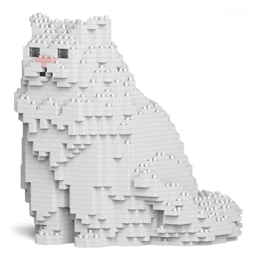 Jekca Games-- Persian Cat 01S-M01 - Lego - Sculpture - Construction - 4D - Brick Animals - Toys - Avvenice