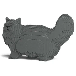 Jekca Games-- Persian Cat 02S-M02 - Lego - Sculpture - Construction - 4D - Brick Animals - Toys - Avvenice