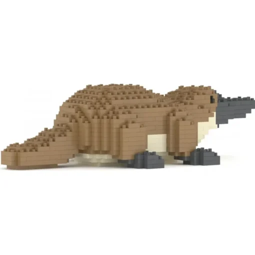 Jekca Games-- Platypus 01 - Big - Lego - Sculpture - Construction - 4D - Brick Animals - Toys - Avvenice