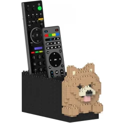Jekca Games-- Pomeranian Remote Control Rack 01S - Lego - Sculpture - Construction - 4D - Brick Animals - Toys - Avvenice