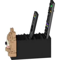 Jekca Games-- Pomeranian Remote Control Rack 01S - Lego - Sculpture - Construction - 4D - Brick Animals - Toys - Avvenice