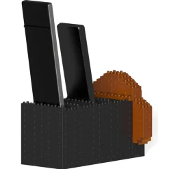 Jekca Games-- Poodle Remote Control Rack 01S - Lego - Sculpture - Construction - 4D - Brick Animals - Toys - Avvenice