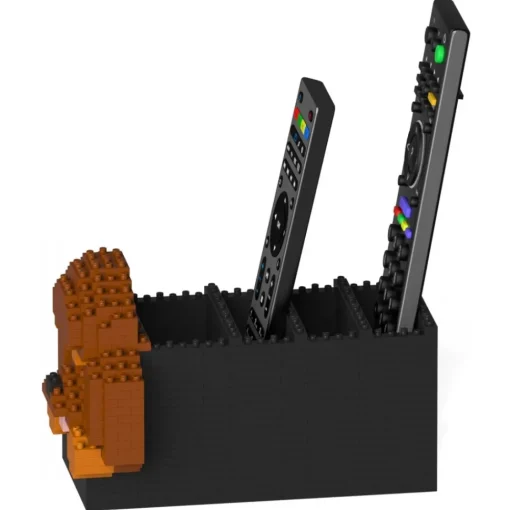 Jekca Games-- Poodle Remote Control Rack 01S - Lego - Sculpture - Construction - 4D - Brick Animals - Toys - Avvenice