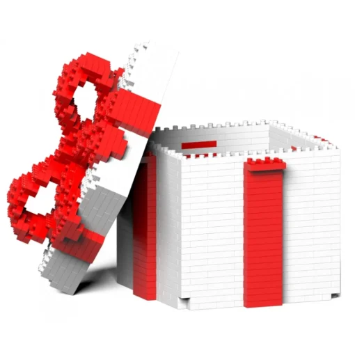 Jekca Games-- Present Box 01S-S01 - Lego - Sculpture - Construction - 4D - Brick Animals - Toys - Avvenice