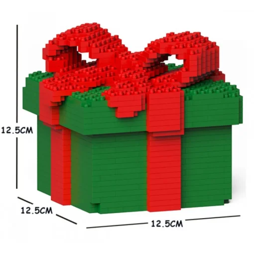Jekca Games-- Present Box 02S-S04 - Lego - Sculpture - Construction - 4D - Brick Animals - Toys - Avvenice