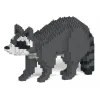 Jekca Games-- Raccoon 01S - Lego - Sculpture - Construction - 4D - Brick Animals - Toys - Avvenice