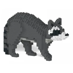 Jekca Games-- Raccoon 01S - Lego - Sculpture - Construction - 4D - Brick Animals - Toys - Avvenice