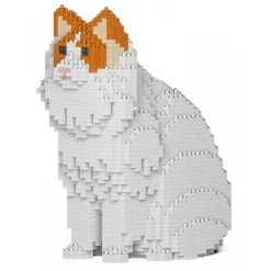 Jekca Games-- Ragdoll Cat 01S-M04 - Lego - Sculpture - Construction - 4D - Brick Animals - Toys - Avvenice