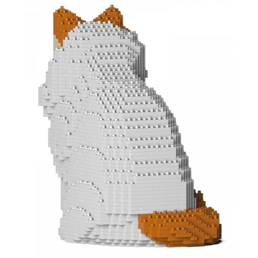 Jekca Games-- Ragdoll Cat 01S-M04 - Lego - Sculpture - Construction - 4D - Brick Animals - Toys - Avvenice