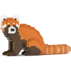Jekca Games-- Red Panda 01 - Big - Lego - Sculpture - Construction - 4D - Brick Animals - Toys - Avvenice