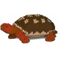 Jekca Games-- Red-footed Tortoise 01 - Big - Lego - Sculpture - Construction - 4D - Brick Animals - Toys - Avvenice