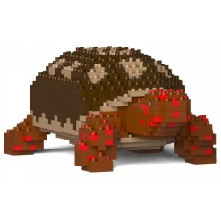 Jekca Games-- Red-footed Tortoise 01 - Big - Lego - Sculpture - Construction - 4D - Brick Animals - Toys - Avvenice
