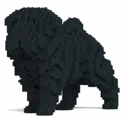 Jekca Games-- Shar Pei Dog 01-M02 - Big - Lego - Sculpture - Construction - 4D - Brick Animals - Toys - Avvenice