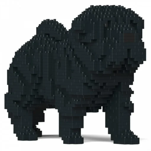 Jekca Games-- Shar Pei Dog 01-M02 - Big - Lego - Sculpture - Construction - 4D - Brick Animals - Toys - Avvenice