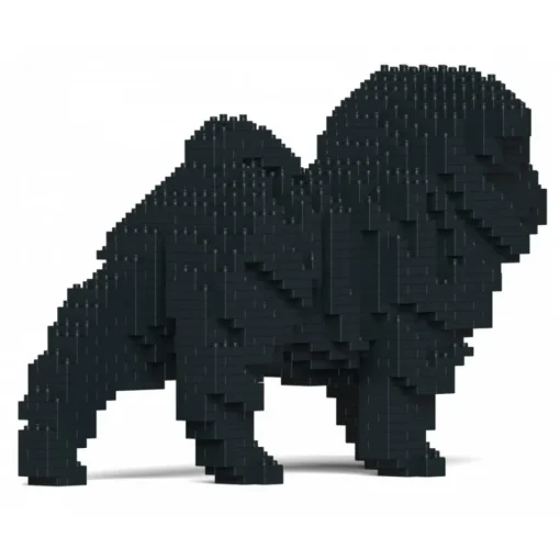 Jekca Games-- Shar Pei Dog 01-M02 - Big - Lego - Sculpture - Construction - 4D - Brick Animals - Toys - Avvenice