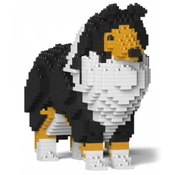 Jekca Games-- Shetland Sheepdog 01-S02 - Big - Lego - Sculpture - Construction - 4D - Brick Animals - Toys - Avvenice