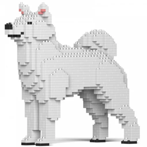 Jekca Games-- Shiba Inu 01-M03 - Big - Lego - Sculpture - Construction - 4D - Brick Animals - Toys - Avvenice