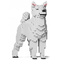 Jekca Games-- Shiba Inu 01-M03 - Big - Lego - Sculpture - Construction - 4D - Brick Animals - Toys - Avvenice
