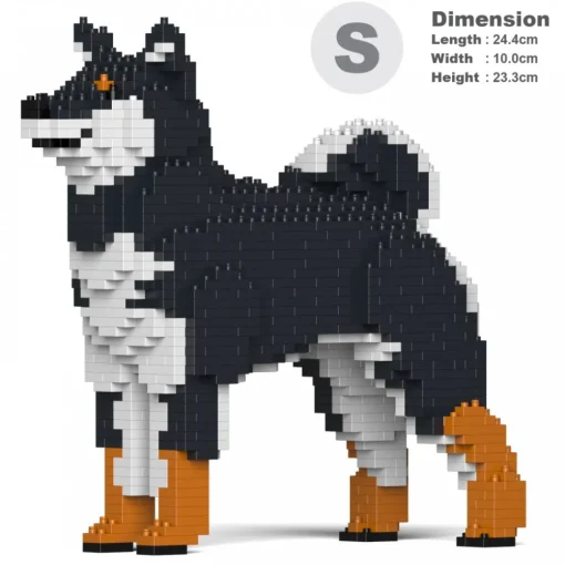Jekca Games-- Shiba Inu 01S-M02 - Lego - Sculpture - Construction - 4D - Brick Animals - Toys - Avvenice
