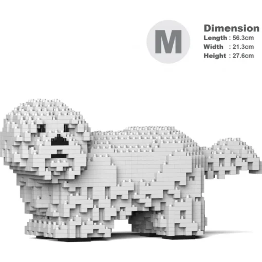 Jekca Games-- Shih Tzu 01-M03 - Big - Lego - Sculpture - Construction - 4D - Brick Animals - Toys - Avvenice
