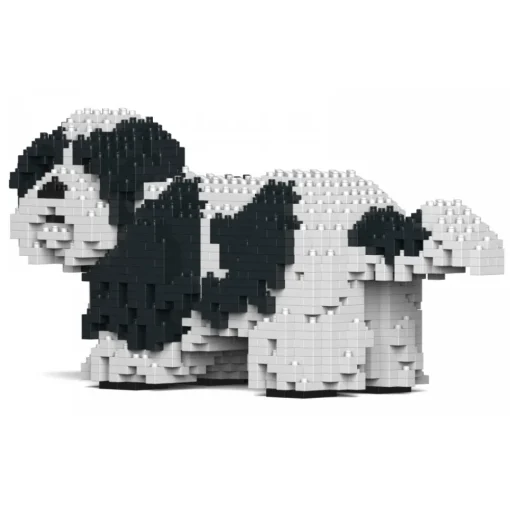 Jekca Games-- Shih Tzu 01S-M02 - Lego - Sculpture - Construction - 4D - Brick Animals - Toys - Avvenice