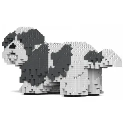 Jekca Games-- Shih Tzu 01S-M05 - Lego - Sculpture - Construction - 4D - Brick Animals - Toys - Avvenice