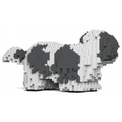 Jekca Games-- Shih Tzu 01S-M05 - Lego - Sculpture - Construction - 4D - Brick Animals - Toys - Avvenice
